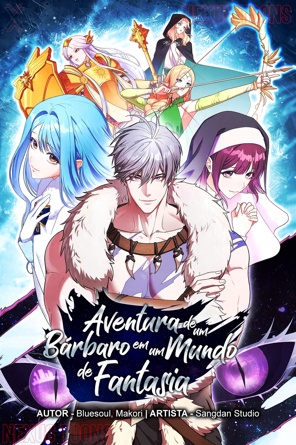 Aventura de um Bárbaro em um Mundo de Fantasia